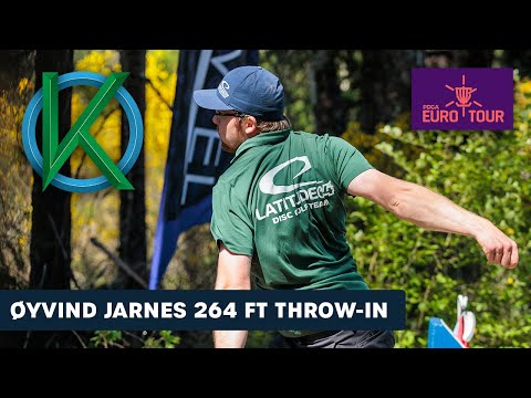 Øyvind Jarnes 264 FT Throw-in for Eagle | Krokhol Open