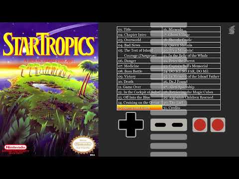 StarTropics Soundtrack (NES OST, 31 Tracks) Star Tropics 1