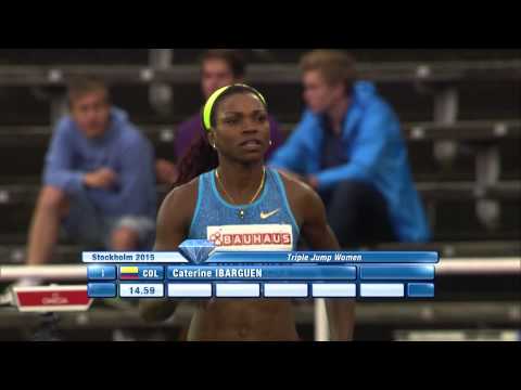 Stockholm: Women's Triple Jump - Top 3