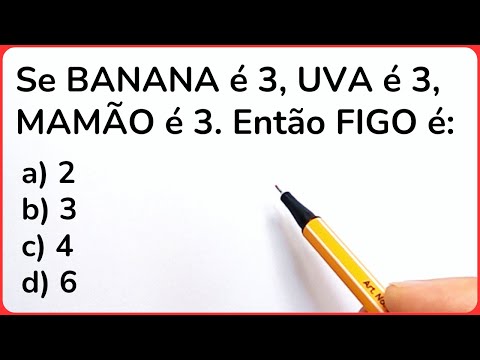 🚀5 QUESTÕES DE RACIOCÍNIO😱 LÓGICO Matemática Básica‼️