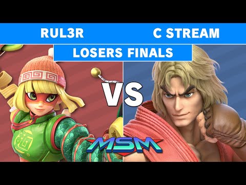 MSM Online 14 - Rul3r (Min Min) Vs C Stream (Ken) Losers Finals - Smash Ultimate