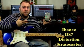 Video thumbnail for Ibanez DS7 Distortion (Stratocaster) by Cryptic Mask Guitar