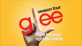 Fight for Your Right (To Party) | Glee [HD FULL STUDIO]