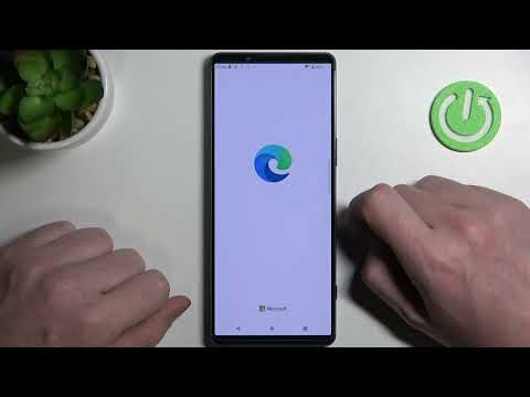 How to Install Microsoft Edge browser on SONY Xperia 1 IV - Change Default Browser