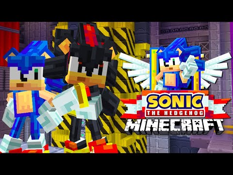Shadow The Hedgehog - Sonic & Shadow Play Minecraft Sonic DLC Part 2 - CHAOS EMERALDS!!