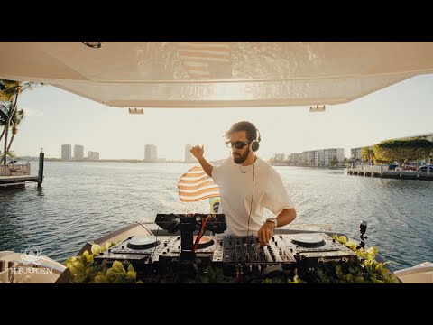 Bruno Furlan at @KrakenXmusic Miami Boat Set
