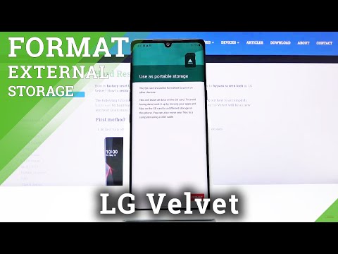How to Format SD Card in LG Velvet – Fix SD Problems