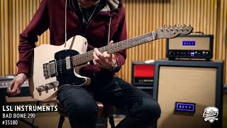 Video thumbnail for LsL Instruments Bad Bone 290 | Porter Mini Humbucker / LsL Single / Porter WideRange | #35180 by GuitarsToBePlayed
