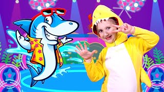 🐠 Disco Sharks 🤩 Baby Shark Disco 😁 Fun Dance ⚡ 동요와 어린이 노래