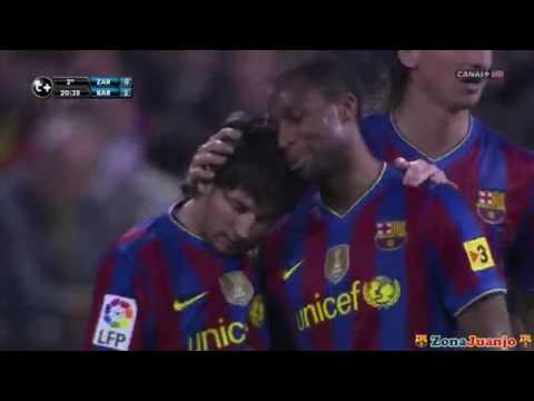 Zaragoza VS FC Barcelona [2-4][21-03-2010]