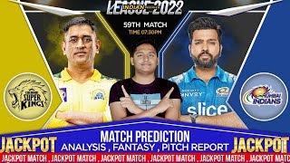 CSK vs MI IPL 2022 59th Match Prediction- 12th May| Chennai vs Mumbai IPL Match Prediction #ipl2022