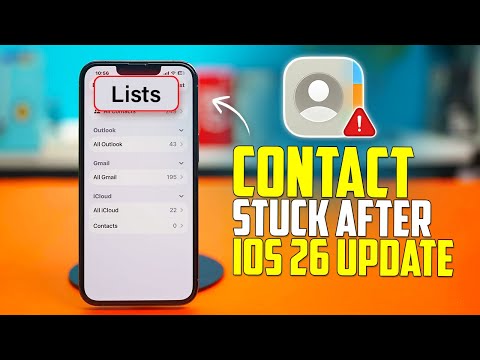 iOS 26 Update Just Ruined Your Contacts. Fix This BEFORE You Lose Them All!