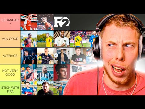 Ranking The BEST Youtube Footballers!