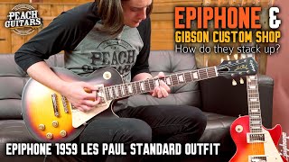 Video thumbnail for Revisiting Epiphone's 1959 Les Paul Outfit - How Does it Compare to Gibson? by Peach Guitars