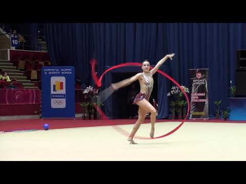 Irina Claudia Cazacu CSS Triumf ROU Ribbon Seniors 2001 Irina Deleanu Cup 2020