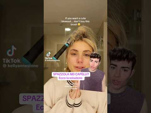 Part of a video titled SPAZZOLA INCASTRATA NEI CAPELLI? ECCO LA SOLUZIONE