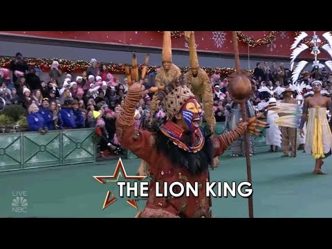 The Lion King Performs at Macy's Thanksgiving Parade