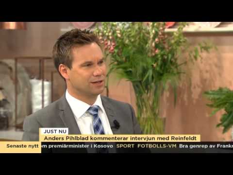 Anders Philblad kommenterar intervjun med Reinfeldt - Nyhetsmorgon (TV4)