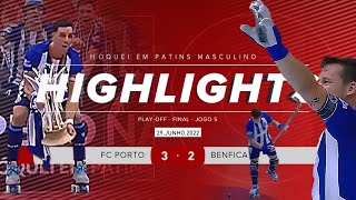 Hóquei em Patins: FC Porto - Benfica (3-2)