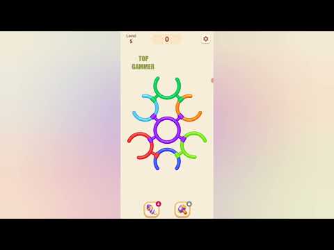 Rotate Rings level 1-5 gameplay walkthrough solution