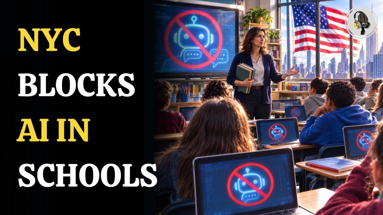 New York City Bans AI Tools For Younger Students | WION Podcast