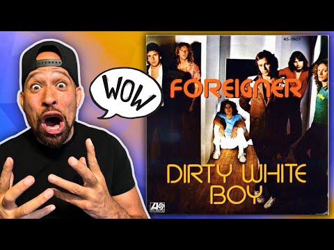 Rapper FIRST time REACTION to Foreigner - Dirty White Boy! This is INSANE lmao...