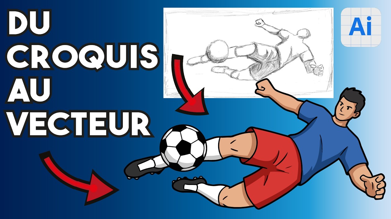 Du croquis au vecteur nouvelle commande dans Illustrator beta