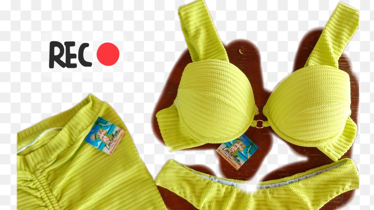 Aprenda a fazer um biquíni com aro 👙💖.