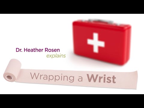 UPMC Urgent Care | Wrapping a Wrist with Dr. Heather Rosen