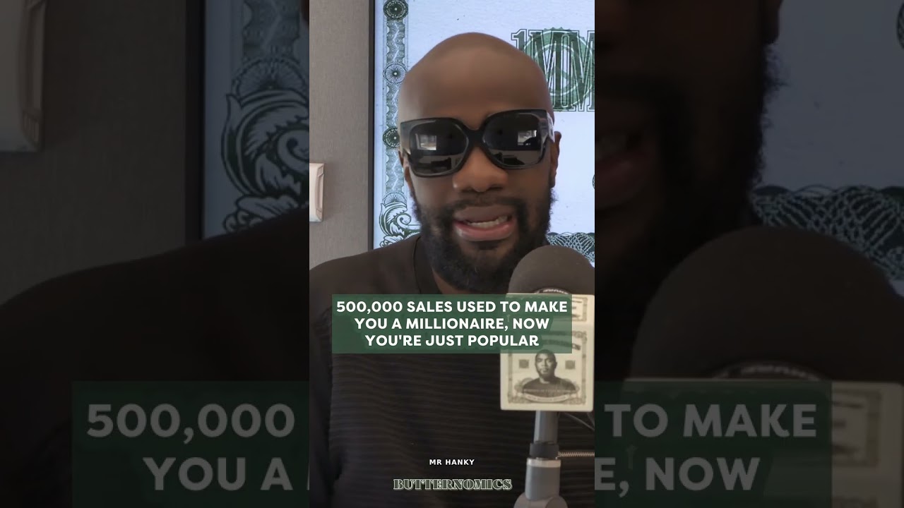 500k sales made you a millionaire, not now