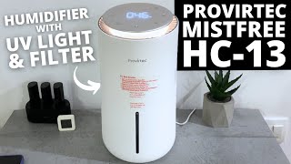 Provirtec MistFree HC-13 REVIEW: Breathe Easy! Humidifier for Allergy Relief & Baby Care!