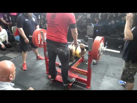 Dan Green benches 235kg GPC Australia Nats