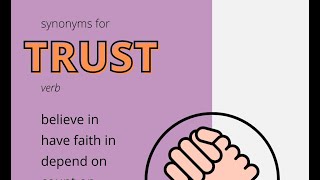 Synonyms For Trust