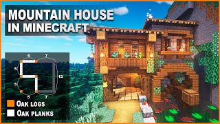 Minecraft: How to build a Mountain House | Easy Tutorial