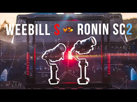 DJI Ronin SC2 vs Zhiyun Weebill S // Mathematic Stability Test