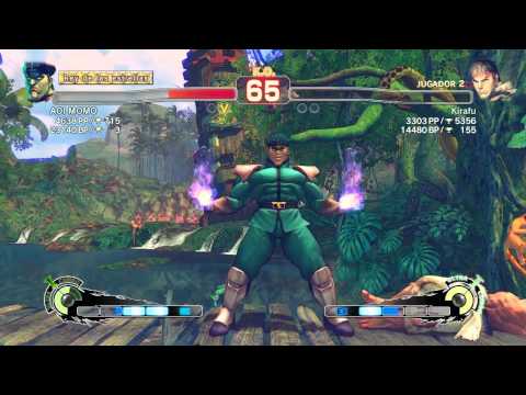AOI MOMO (Bison) vs Kirafu (Ryu) SSF4 AE