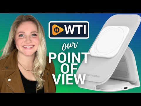 Scosche MSQFG2N1WT MagicMount Travel 2-in-1 Magnetic Dual Wireless Charging Station - WTI product video review