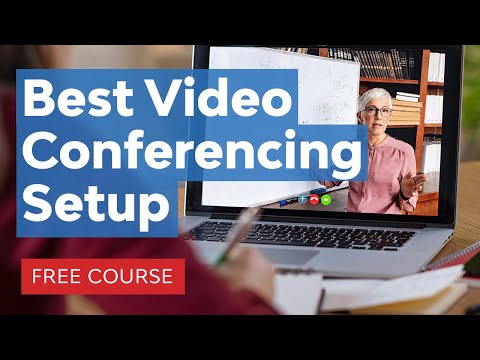 Best Video Conferencing Setup Live Streaming Setup Explained FREE COURSE