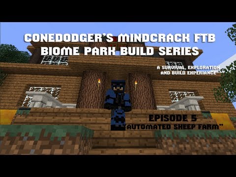 Feed The Beast Build Series Episode 5 " Automated Sheep Farm "