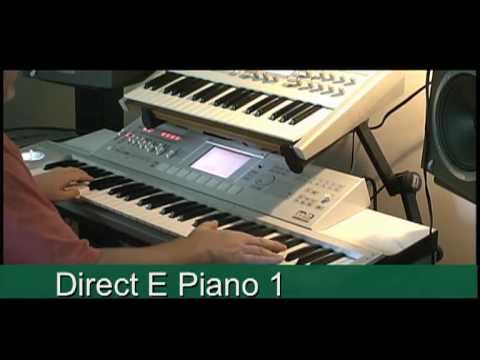 keybdwizrd - Korg M3 Pianos (demo)
