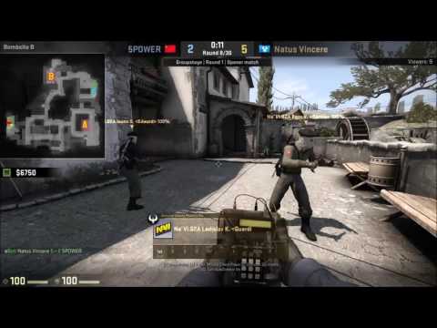 Guardian (Na`Vi)(25/12) vs 5power / SL i-League StarSeries Season 3 Finals (April 4) CS:GO POV