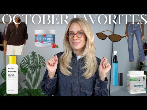 OCTOBER MONTHLY FAVORITES | Skin Care Fashion & Lifestyle