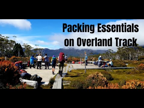 Packing Essentials on Overland Track