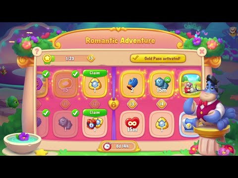 @Fishdom Level 10757 - Special Level 10760 Challenge. Romantic Adventure Level 12 🔓