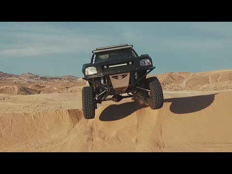 Testing King Shocks at Apex/Nellis Dunes 2003 Nissan Long Travel