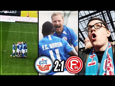 TRAUMTOR STADIONVLOG: Hansa Rostock - Fortuna Düsseldorf | Im Dfb Pokal Rb Leipzig | Stadion Vlog