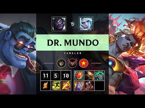 Dr. Mundo Jungle vs Viego - VN Grandmaster Patch 25.18