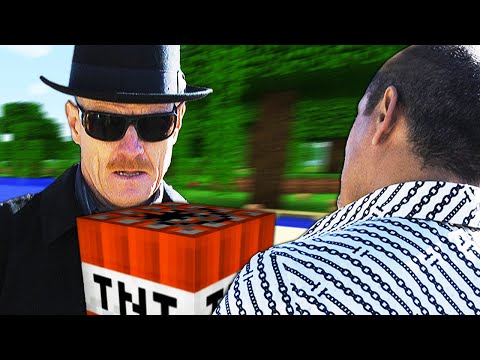 Heisenberg Blows Up Tuco In Minecraft