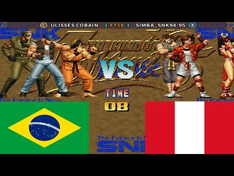 KOF 95 - ULISSES COBAIN vs SIMBA_SNK94-95 FT10