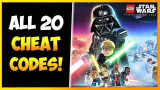 LEGO Star Wars The Skywalker Saga - All 20 Cheat Codes (Unlock FREE Characters!)